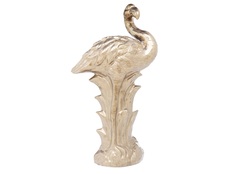 Статуэтка flamingo (kare) золотой 26x51x15 см.