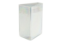 Ваза skyscraper (kare) прозрачный 16x23x11 см.