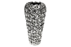 Ваза rose multi (kare) серебристый 22x45x22 см.