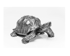Статуэтка turtle (kare) серебристый 95x43x77 см.