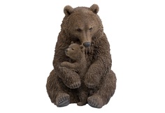 Статуэтка bear family (kare) коричневый 88x81x68 см.