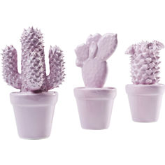 Статуэтка cactus (kare) розовый 13x22x12 см.