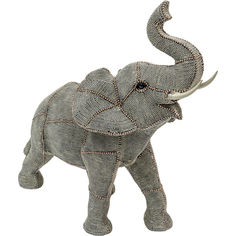 Статуэтка elephant (kare) белый 38x37x17 см.
