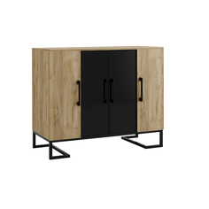 Тумба loft (r-home) коричневый 100x85x45 см.