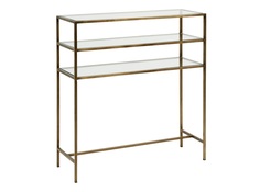 Консоль nordal (nordal) золотой 32x95x90 см.