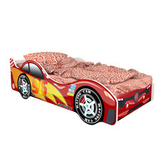 Кровать-машина карлсон токио (без доп. опций) (magic cars) красный 75x50x170 см.