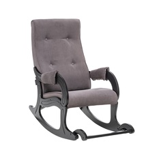 Кресло-качалка модель 707 (комфорт) серый 56x100x76 см. Komfort