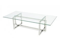 Обеденный стол nileto (zmebel) серебристый 140x75x80 см.