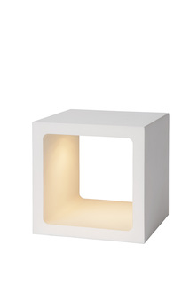 Настольная лампа xio (lucide) белый 10x10x10 см.
