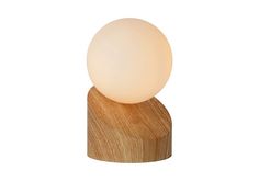Настольная лампа len (lucide) бежевый 10x16x10 см.