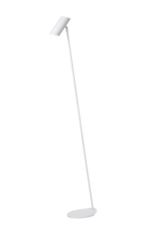 Торшер hester (lucide) белый 30x137x15 см.