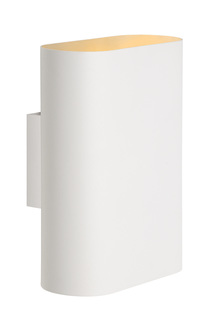 Бра ovalis (lucide) белый 9x20x16 см.