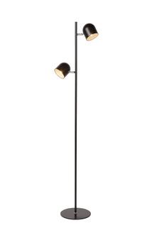 Торшер skanska (lucide) черный 23x141x32 см.
