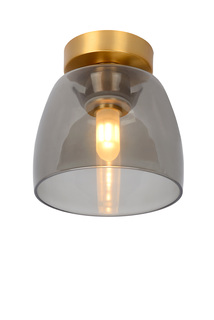 Потолочный светильник tyler (lucide) серый 16.1x16.8x16.1 см.