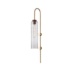 Светильник настенный callana (st luce) золотой 10x78x18 см.
