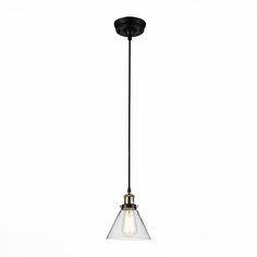 Светильник подвесной evoluto (st luce) черный 150 см.