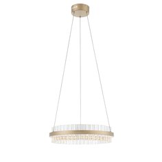 Светильник подвесной cherio (st luce) золотой 140 см.