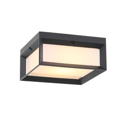 Светильник уличный потолочный cubista (st luce) черный 27x13x27 см.