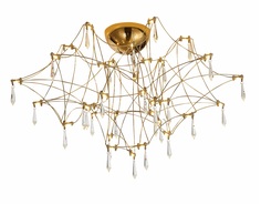 Люстра потолочная gravetta (st luce) золотой