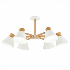 Светильник потолочный buve (st luce) белый 37 см.