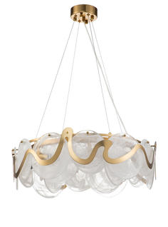 Люстра подвесная caribbean (moderli) золотой 120 см.