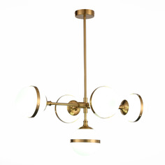 Светильник подвесной arbe (st luce) бронзовый 105x55x63 см.
