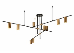 Светильник потолочный sormano (st luce) золотой