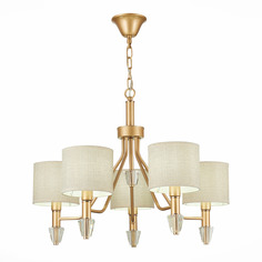Люстра подвесная vilede (st luce) золотой 46 см.