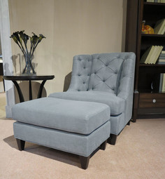 Кресло mestre (fratelli barri) серый 78x91x87 см.