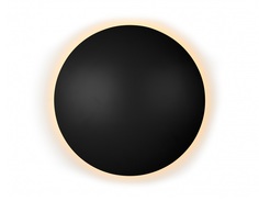 Настенный светильник lunar (iledex) черный 26 см.
