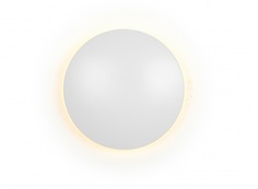 Настенный светильник lunar (iledex) белый 15 см.