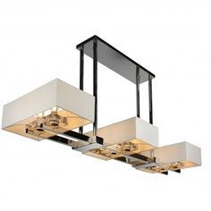 Потолочная люстра ilamp play (ilamp) серебристый 118x60x35 см.