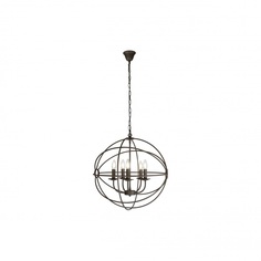 Подвесная люстра ilamp balance loft (ilamp) коричневый 170 см.