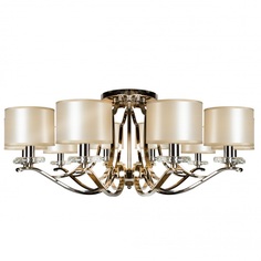 Потолочная люстра ilamp london (ilamp) серебристый 41 см.