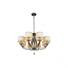 Подвесная люстра ilamp urban (ilamp) серебристый 77 см.