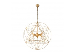 Подвесная люстра element (ilamp) золотой 87 см.