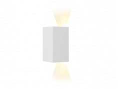 Настенный светильник double (iledex) белый 11 см.