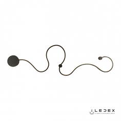 Настенный светильник iledex launch (iledex) черный 123x35x4 см.