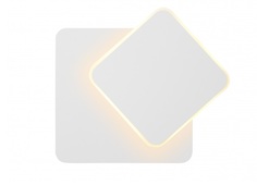 Настенный светильник range (iledex) белый 24x24x5 см.