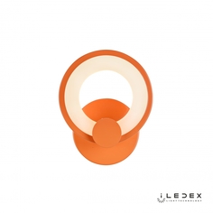 Настенный светильник iledex ring (iledex) оранжевый 19x24x9 см.