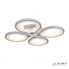 Потолочная люстра iledex clover (iledex) белый 50x15 см.
