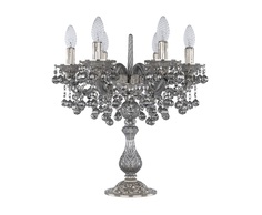 Настольная лампа bogemia balls (bohemia ivele crystal) серебристый 47 см.
