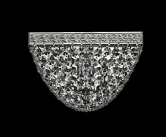 Бра crystal silver (bohemia ivele crystal) серебристый 20x16x11 см.