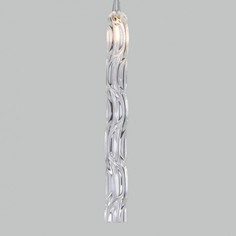 Подвесной светильник lynn (eurosvet) серебристый 40 см.