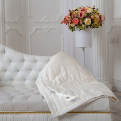Одеяло comfort (kingsilk) белый 172x205 см.
