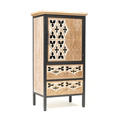 Шкаф (kelly lounge) коричневый 55x106x37 см.