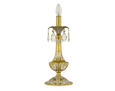 Настольная лампа bogemia one (bohemia ivele crystal) золотой 38 см.