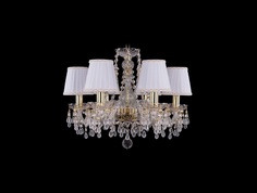 Люстра ivele white (bohemia ivele crystal) золотой 40 см.