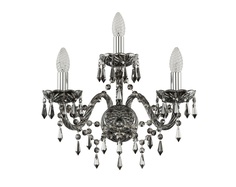 Бра bogemia night iii (bohemia ivele crystal) черный 36x34x20 см.