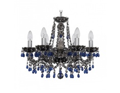 Люстра bogemia blue (bohemia ivele crystal) синий 40 см.